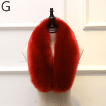 Bdti Khăn Quấn Cổ Cổ Áo Lông Thú Giả Mềm Cho Nữ Khăn Choàng Lông Ấm Áp Mùa Đông Cho Nữ Vải Nhung Lông Dày Mịn