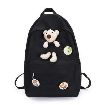 Balo Ulzzang Balo nữ đi học Hàn Quốc Balo nữ đi học tặng kèm phụ kiện