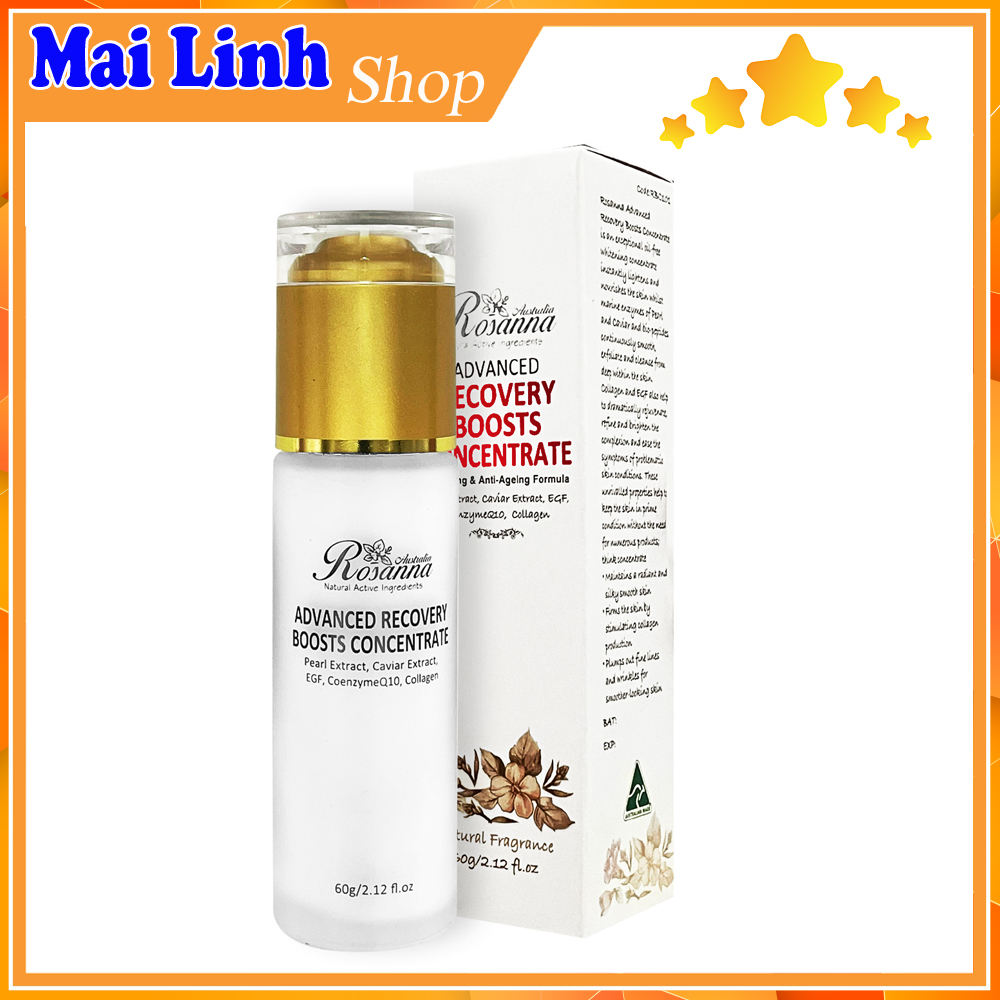 Kem phục hồi trắng da Rosanna Advanced Recovery Boosts Concentrate 60G
