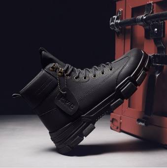 Giày bốt nam cổ ngắn - giày cao cổ nam - giày bốt cao bồi nam HOT 2022 SP - 362