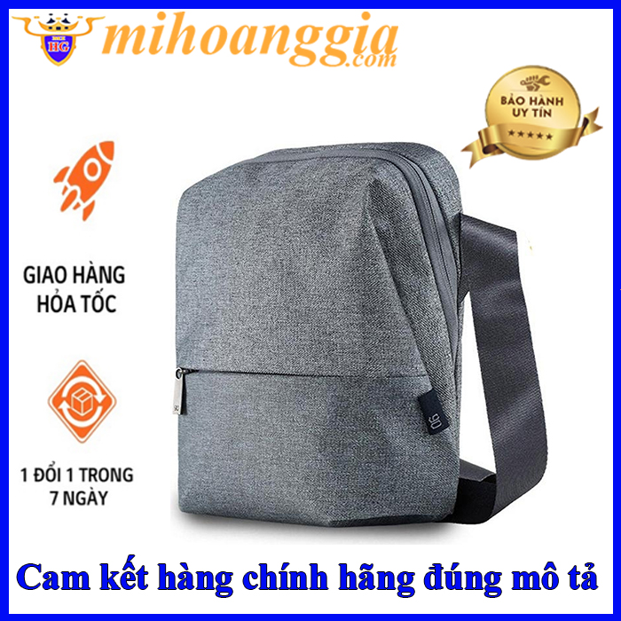 Túi đeo chéo đa năng Xiaomi Simple 90 Go Fun màu xám - Hàng chính hãng