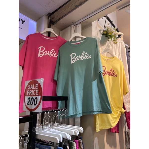 barbie oversized tee