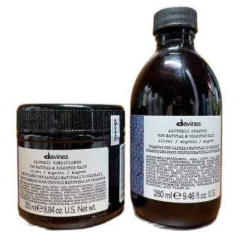 🇮🇹Davines🇮🇹 Gội xả Davines Alchemic cho tóc nhuộm Bạch kim 280ml/250ml