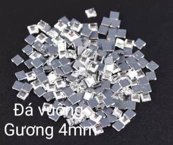 ĐÁ KHỐI HÌNH VUÔNG 4MM - ĐÁ ĐÍNH NAIL