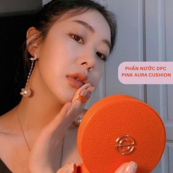 Phấn nước DPC Pink Aura Cushion SA phiên bản cam limited 15g