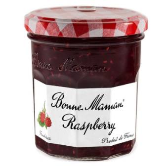 Mứt QUẢ MÂM XÔI nhập khẩu Pháp Bonne Maman 225g - Raspberry Jam -  kiểu như Golden Farm, La Fresh, Le Fruit, Berrino, Da Lat, Wasa, Bánh mì Staff, Hoa Cúc, Madame Huong, Bánh Trung Thu, Bibica, Richy, Kinh Đô, Dâu Tây, Việt Quất