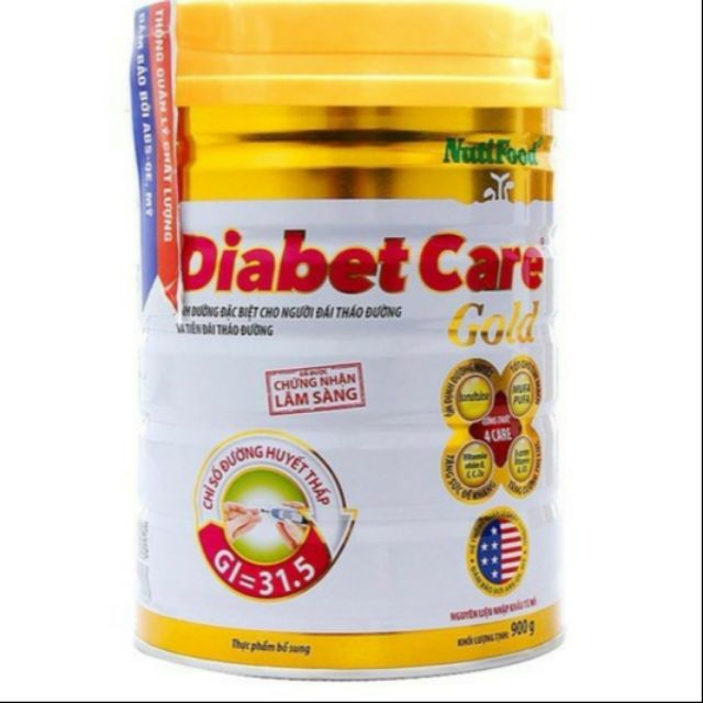 Sữa bột Nutifood Diabet Care Gold 900g cho người tiểu đường