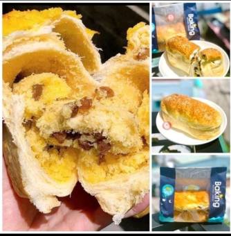 1 ổ bánh mì hoa cúc nho dừa 400gam