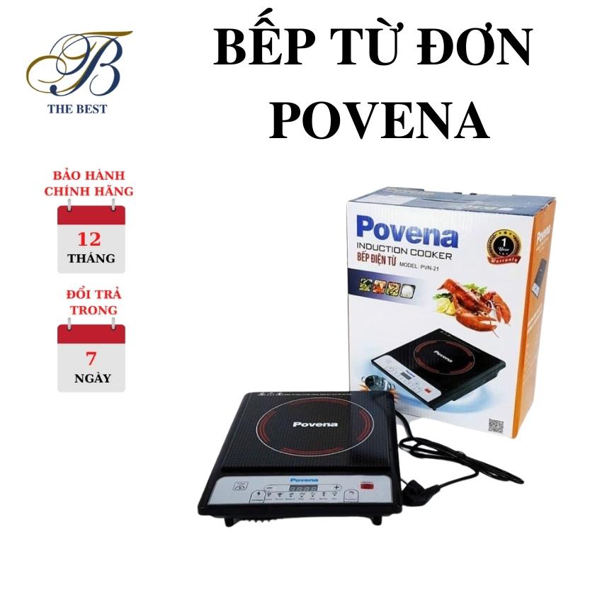 Bếp từ, bếp từ đơn Bếp từ Povena PVN-21 chính hãng đa dạng chức năng nấu BẢO HÀNH CHÍNH HÃNG
