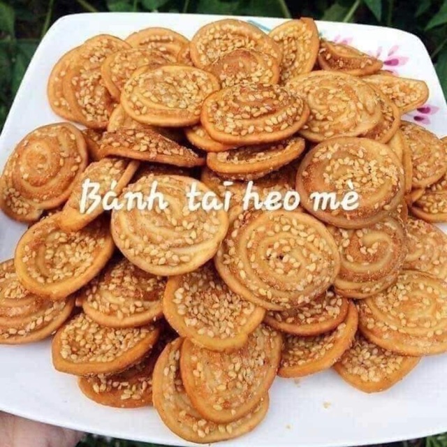 Bánh tai heo mè nước cốt dừa - 500gram