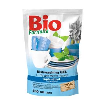 Gel Rửa Bát Bio Formula Soda Dạng Túi 500ml