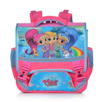 Mr Vui CCG391-SG cặp chống gù học sinh siêu nhẹ dành cho bé gái (cap hoc sinh di hoc cap 1) in hình công chúa, Pony, Jolie, Shine and Shimmer BH 10 năm