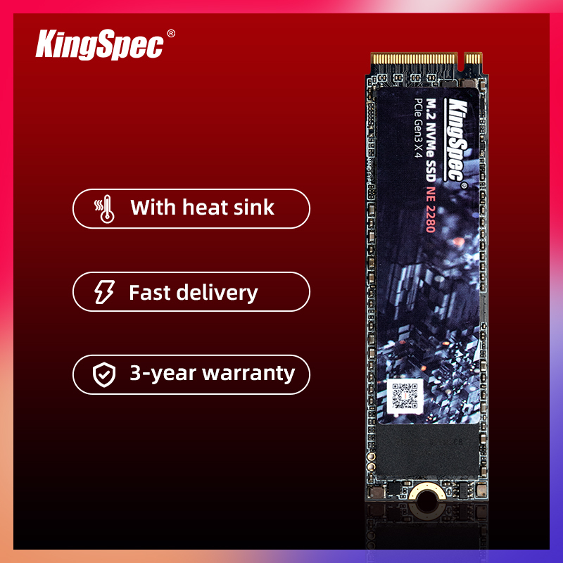 Ổ cứng ssd kingspec m2 pcie nvme dung lượng 128gb, siêu nhanh ssd, m2 pcie nvme | ne - hàng chính hãng