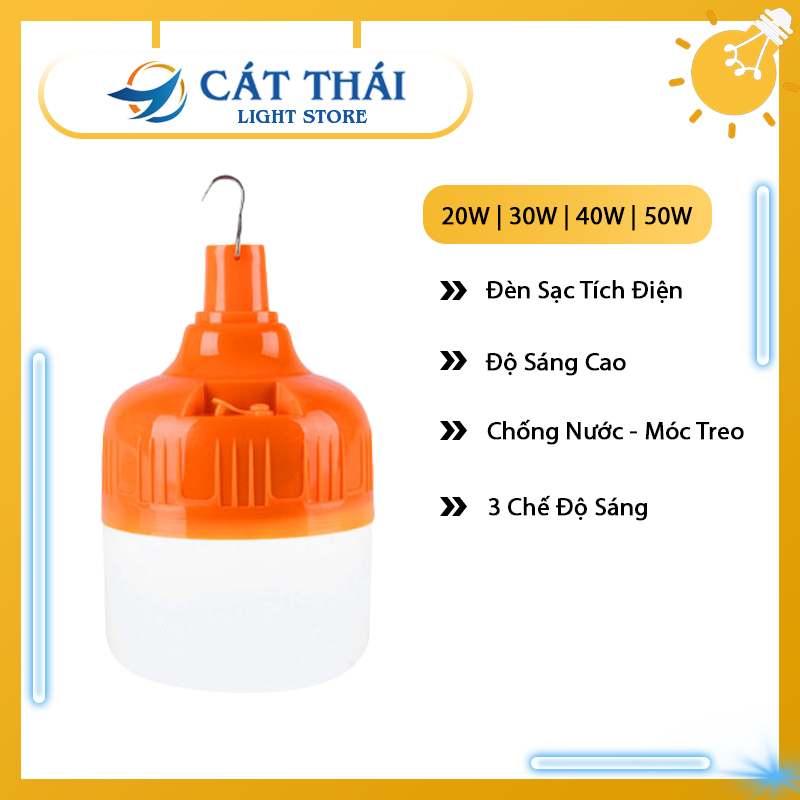 Đèn LED sạc tích điện CAO CẤP  siêu sáng công suất thật điện áp thấp tiết kiệm điện năng chip LED chất lượng chiếu sáng trong phạm vi rộng có móc treo rất thuận tiện -  Q021