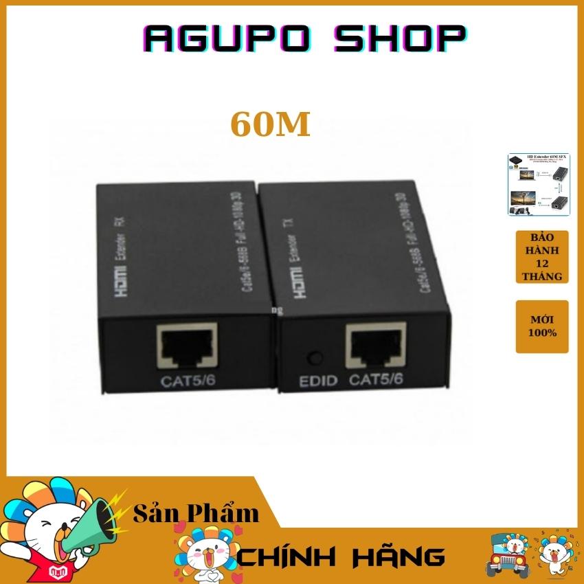 [ Free Ship ] Bộ Kéo Dài Tín Hiệu HDMI 60m Sang Cáp Mạng LAN RJ45 ( Bộ chuyển đổi HDMI)