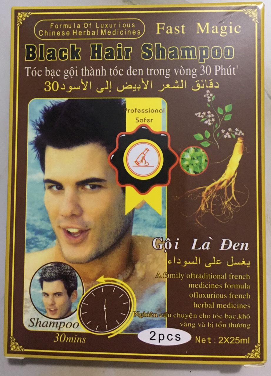 ... dầu gội "gội là đen" nhân sâm hàn quốc