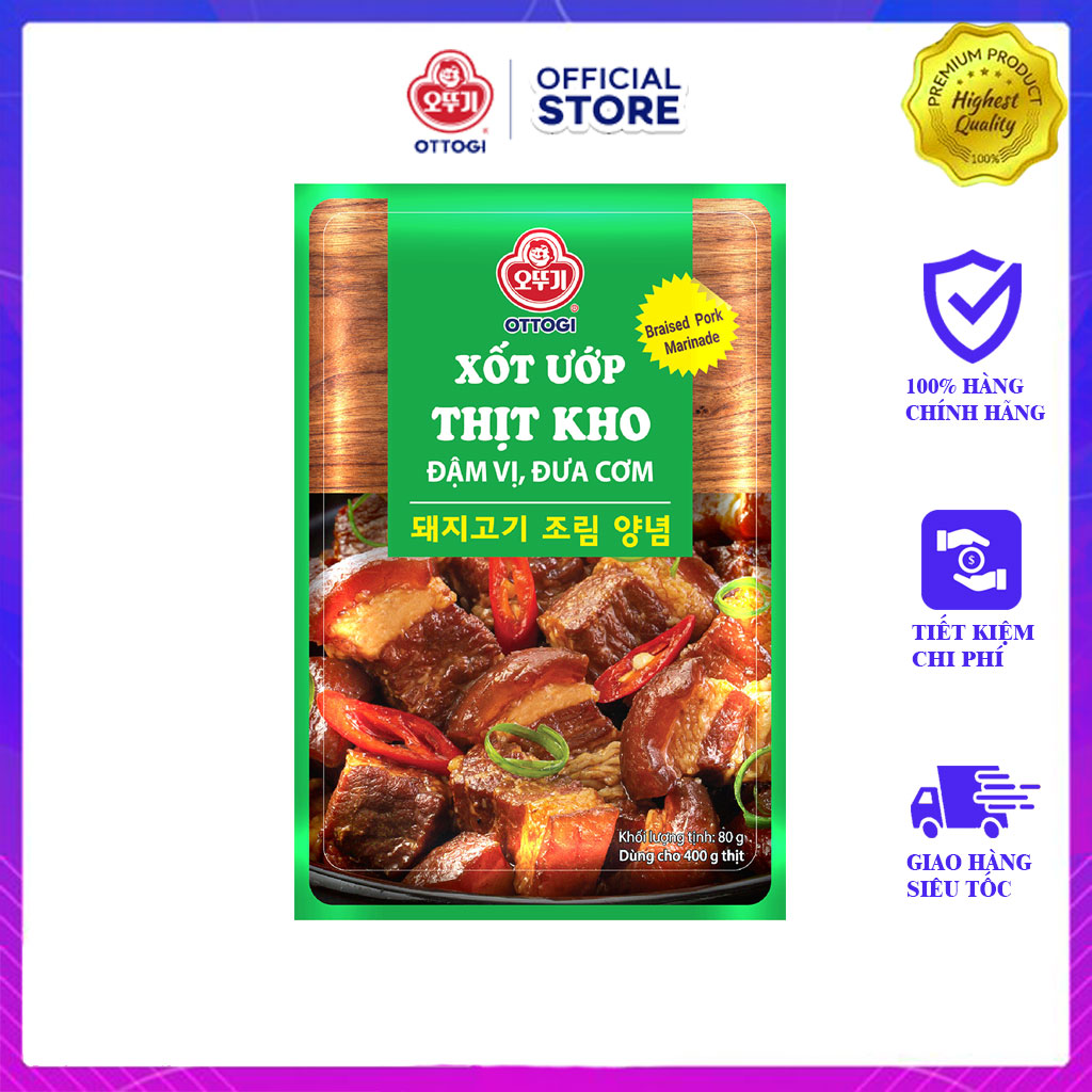 Xốt ướp thịt kho ottogi 80g