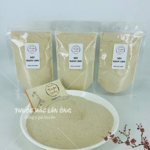 Bột Bạch Linh Nguyên Chất 100g (Bột Bạch Phục Linh)