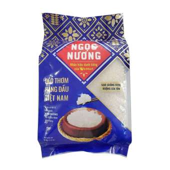 Gạo Ngọc Nương lúa tôm ST25 5Kg