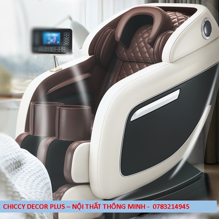 Ghế massage toàn thân Thomas Hamilton J9 công nghệ Hàn Quốc - bảng điều khiển cảm ứng tiếng Việt