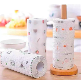 Combo 5 cuộn giấy lau bếp đa năng có thể tái sử dụng nhiều lần - khăn lau đa năng nhà bếp, khăn lau bếp, khăn lau đa năng