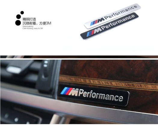 1 Miếng Dán Trang Trí Nội Thất Xe Hơi Dán Nhãn Thân Xe Cho BMW M3 M5 M6 X1 X3 X5 E34 E39 E36 E60 E90 E46 F30 F10 F20 Tạo Kiểu Xe