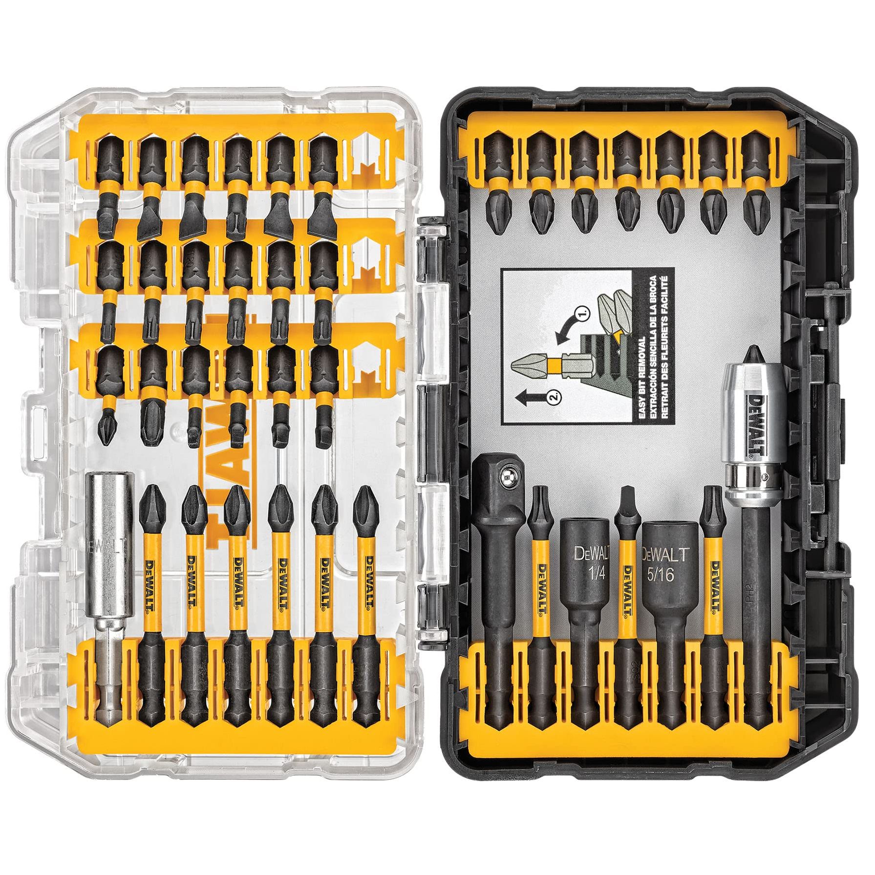 Bộ mũi vít cao cấp dewalt 40 chi tiết dwa2t40ir - chính hãng