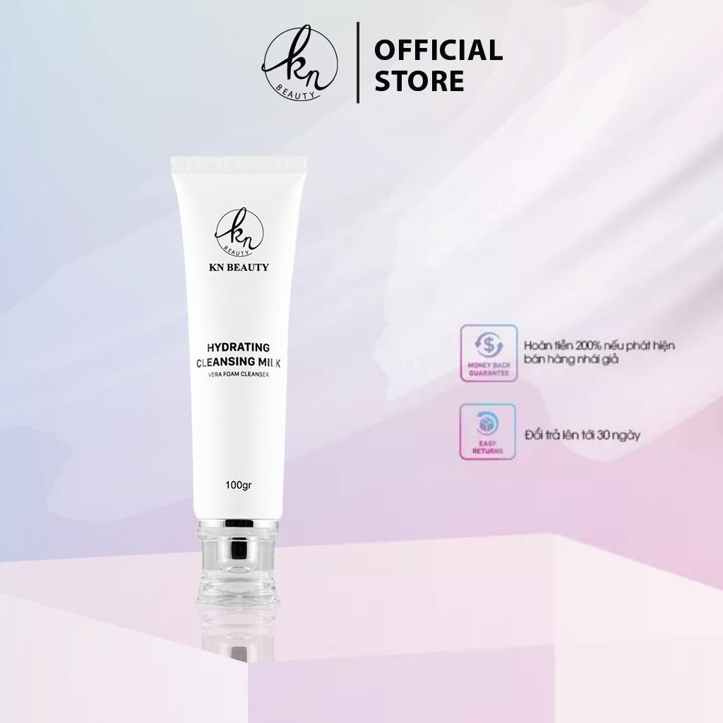 Sữa rửa mặt trắng da ngừa mụn KN Beauty Hydrating Cleansing Milk 120ml - Gia Tuệ House