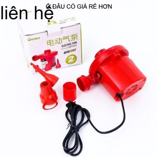 Mẫu SẢN PHẨM Bơm Hơi Điện Mini - Bơm hơi bể bơi phao, nệm hơi, phao bơi chinh $$$ $