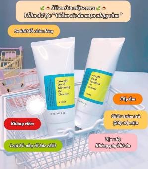 Sữa rửa mặt Corxs Low PH