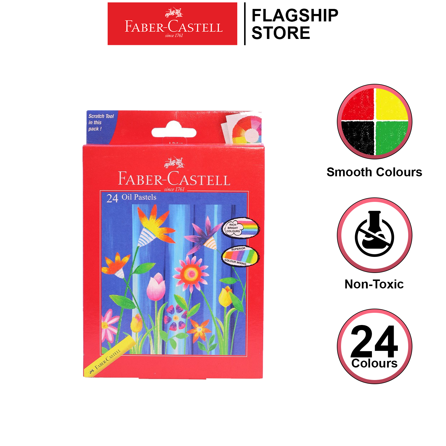 Faber Castell Classic Colour Pencils 36 Colors