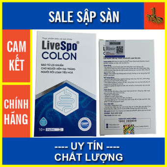 Bào tử lợi khuẩn bảo vệ đường tiêu hóa Livespo colon - Top1
