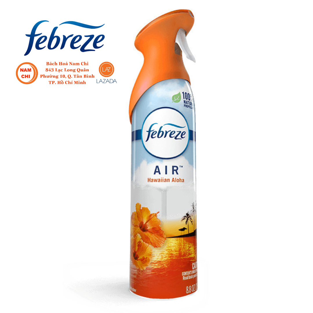 Xịt Thơm Phòng FEBREZE 250g - HAWAIIAN ALOHA