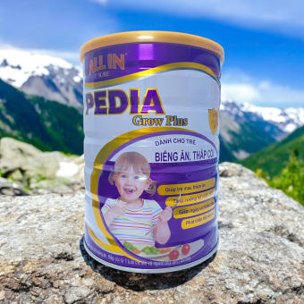 Sữa dành cho trẻ biếng ăn 1-15 tuổi All In Sure Pedia lon 900g