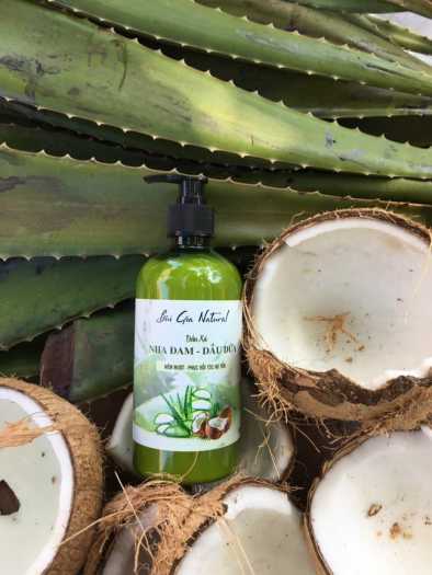 Dầu xả dừa nha đam 500ml - Giúp tóc suôn mượt và chắc khỏe