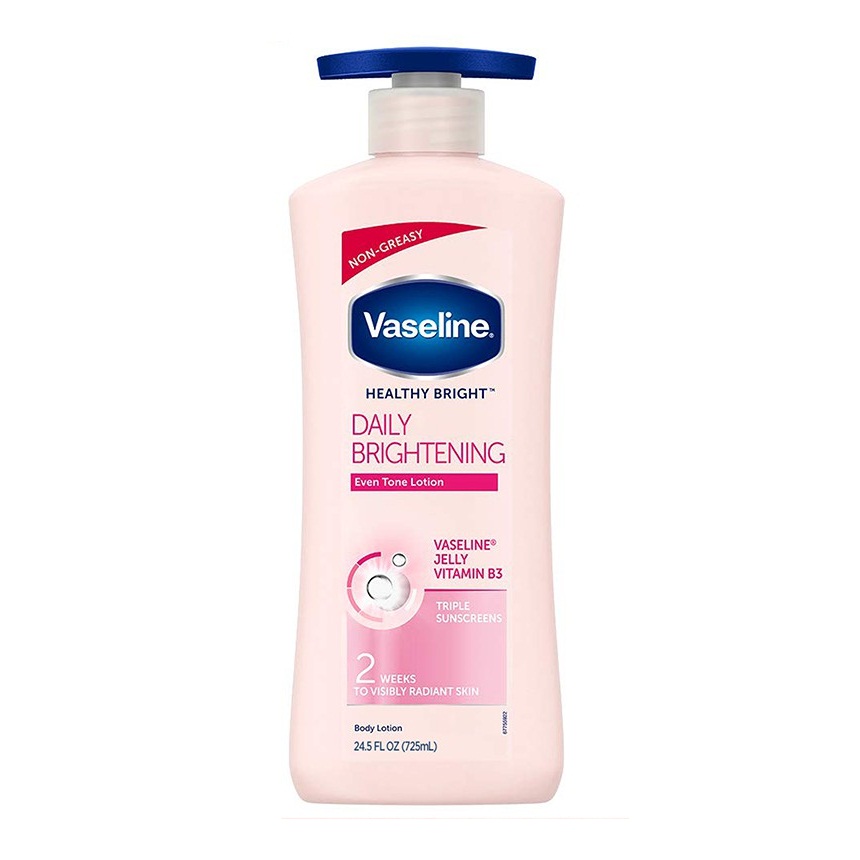 Sữa dưỡng thể trắng da Vaseline Daily Brightening USA 725ml