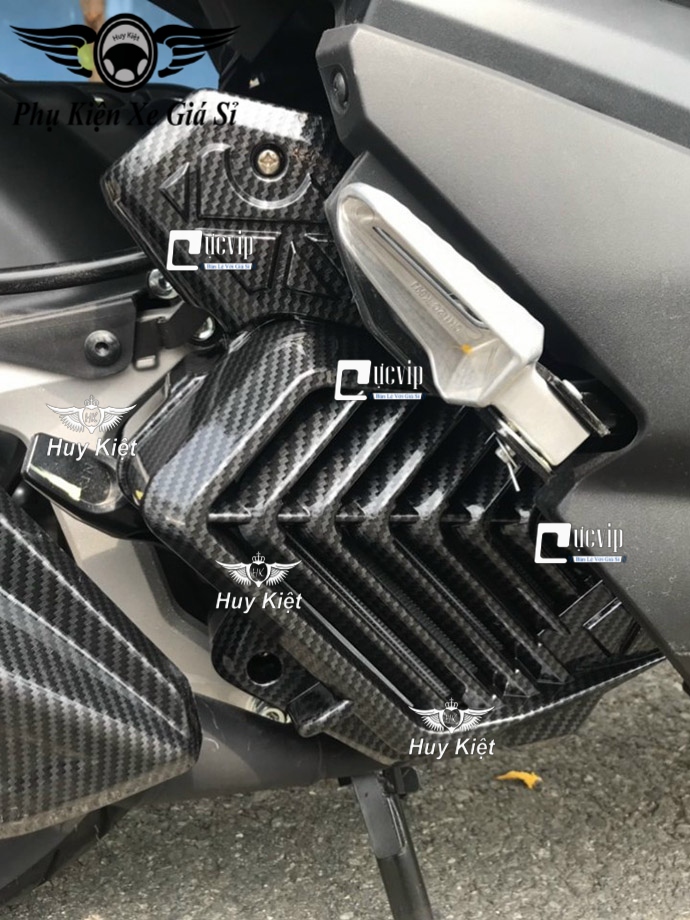 Ốp quạt gió carbon xe vario 160 đời 2022 - 2023, sh mode 2020 - 2022, lead 2022 - 2023 ms4687