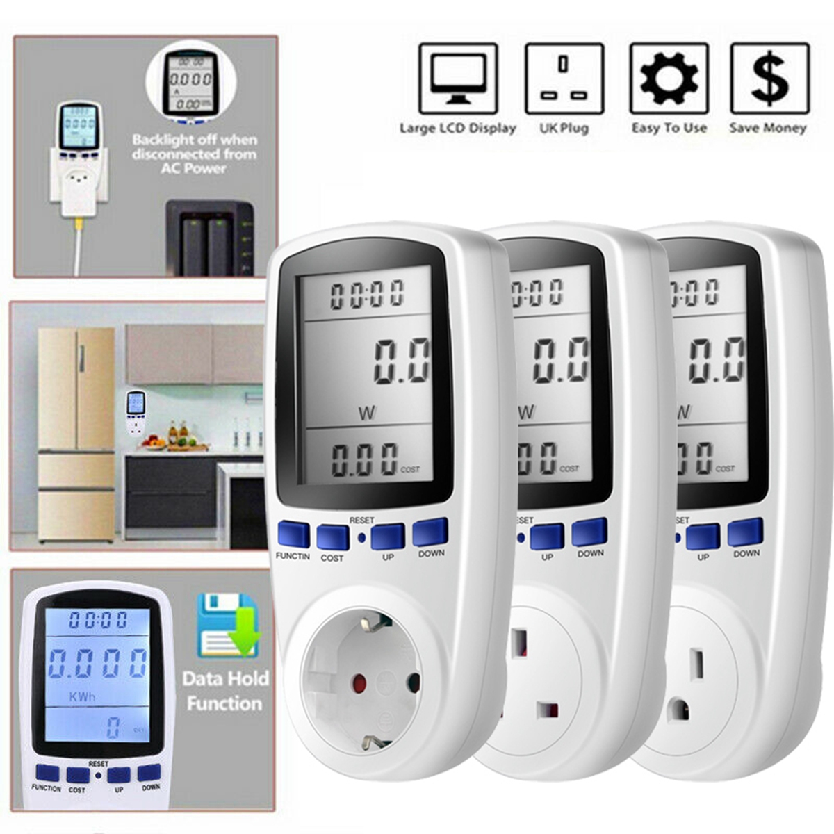 Power Consumption Meter Best Price In Singapore Lazada Sg