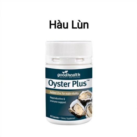 Tinh chất hàu Úc Goodhealth Oyster Plus Zinc 60 viên