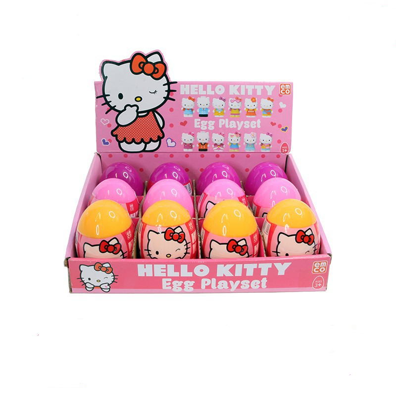 Hello kitty egg sales playset