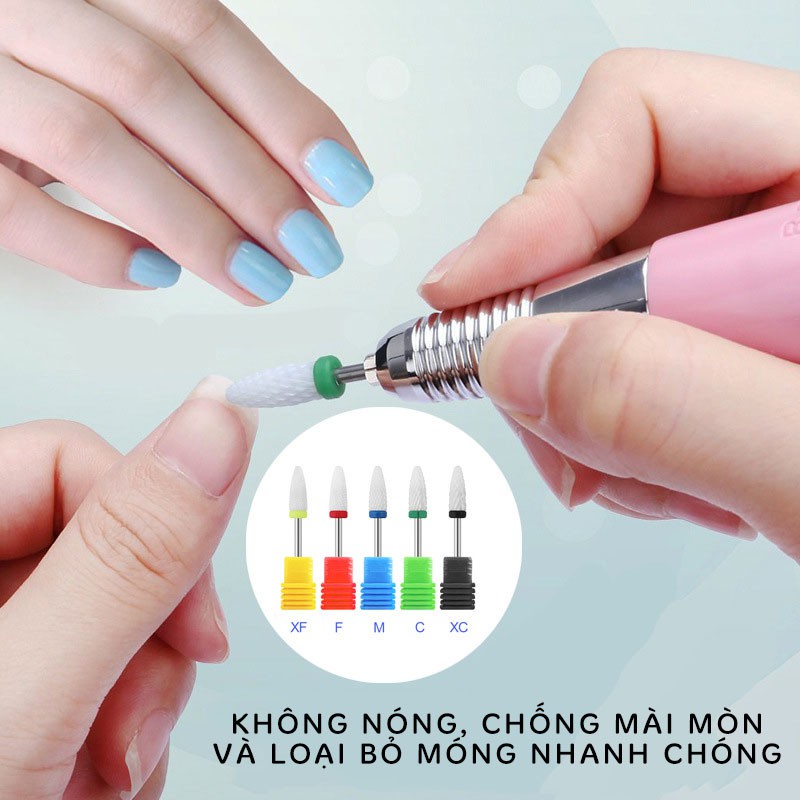 Đầu mài móng , đầu mài sứ, đầu mài nail