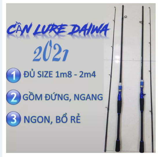 Cần câu lure daiwa