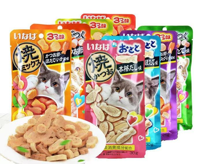 Bánh thưởng inaba cho mèo gói 25gr