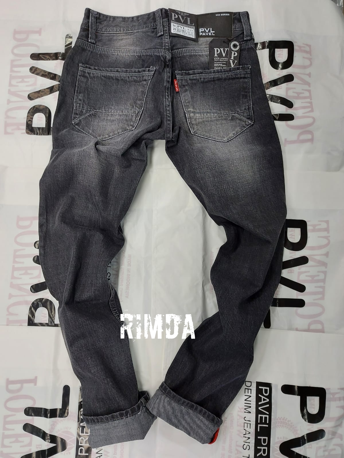 Men's Long Jeans//Men's Selveg Jeans//Men's Trousers//Premium Jeans/Latest Pavel Jeans (Pvl) Jeans Size 28-44 - Merek PVL Harga 127,000 rupiah*Gratis Ongkir