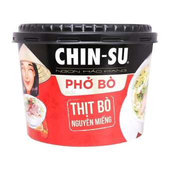 Phở Bò CHIN-SU (có thịt)  hộp 132g