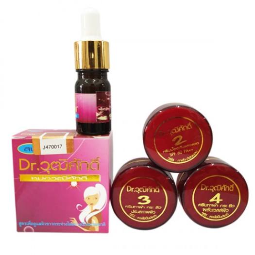 Bộ kem thoa nám Thái Lan Yanhee Dr Wuttisak Đỏ bộ 5 món