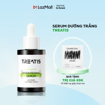 Serum dưỡng trắng, sáng, đều màu da TREATIS BRIGHTENING SERUM