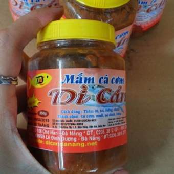 Mắm cá cơm HỦ NHỎ Dì Cẩn 250g - Mắm cá cơm Dì Cẩn Đà Nẵng- Nhất Store