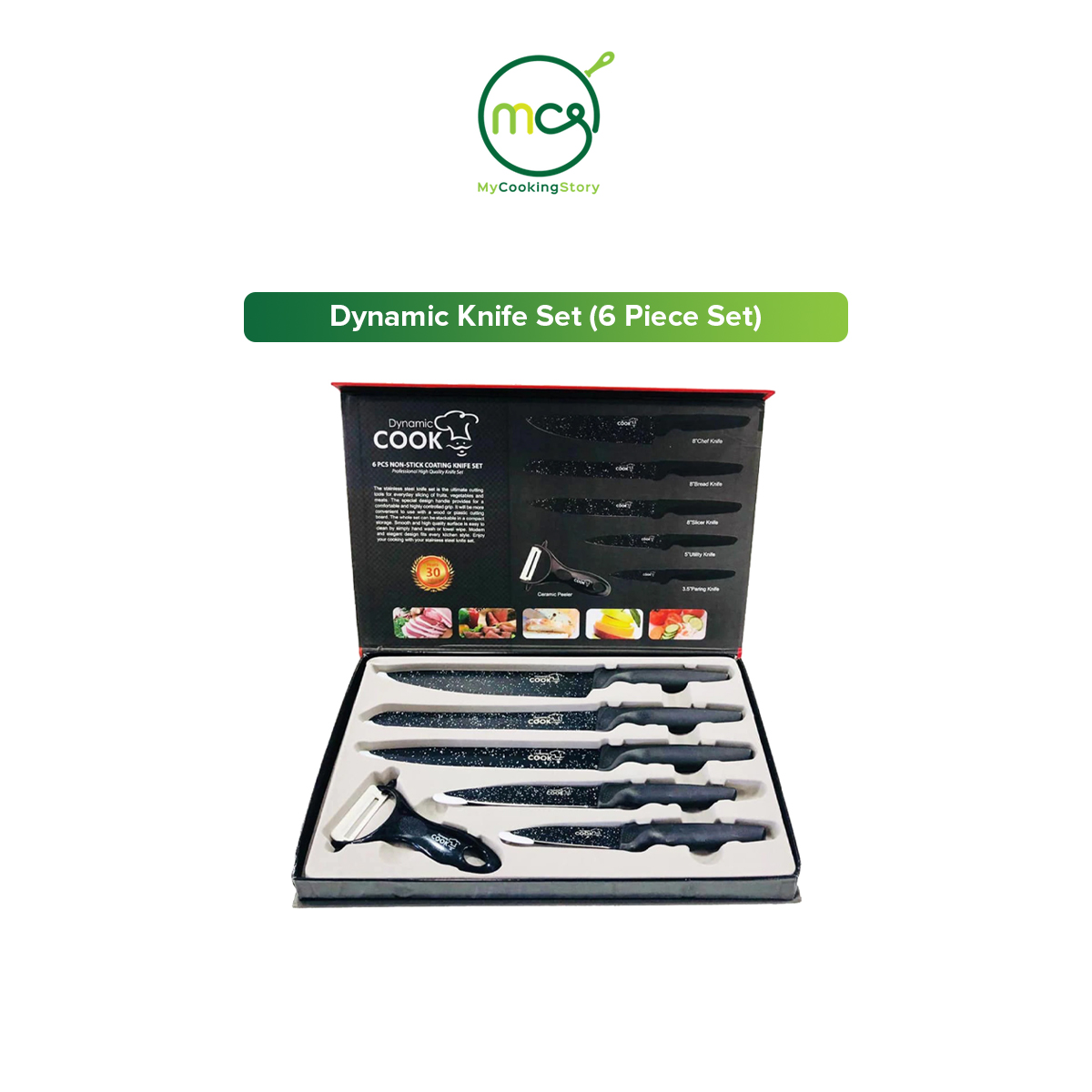 Gambar My Cooking Story   Dynamic Knife Set (6 Piece Set)
