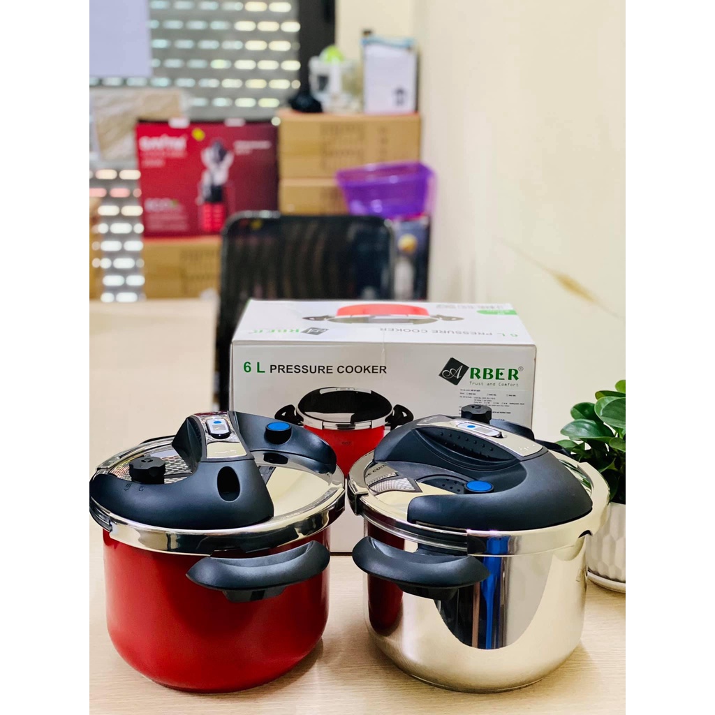 Nồi áp suất từ ARBER NAS6LSMD NAS6 6L bảo hành 2 năm chính hãng